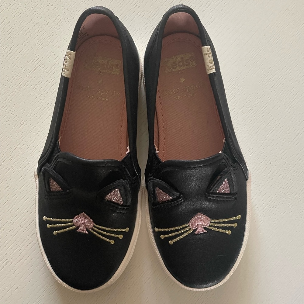 Keds x Kate Spade Black Cat Shoes